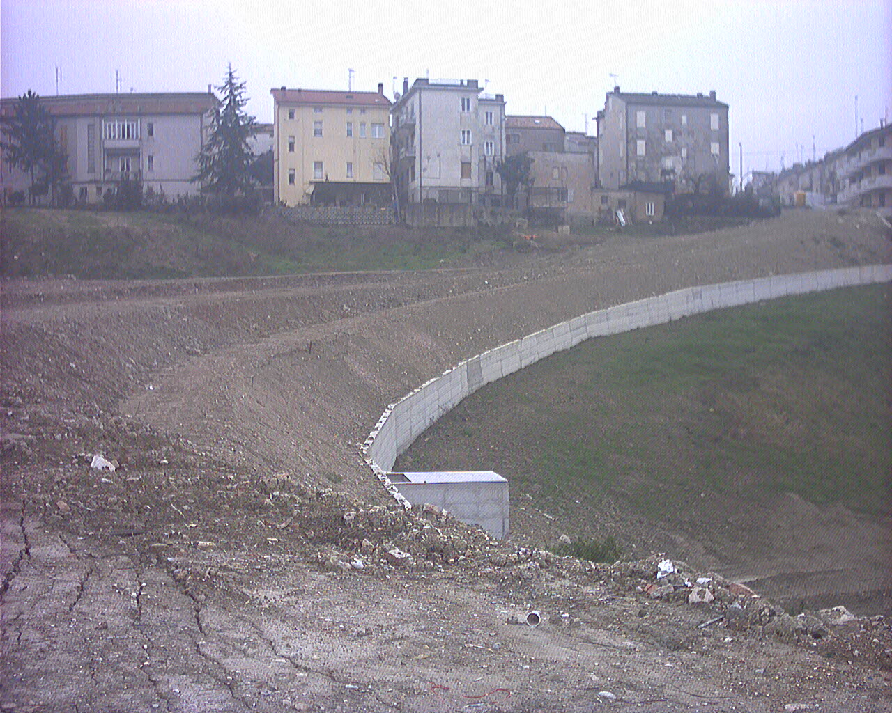 Profilatura delle scarpate