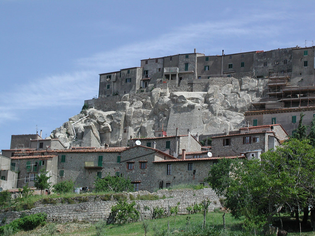 Particolare della zona consolidata