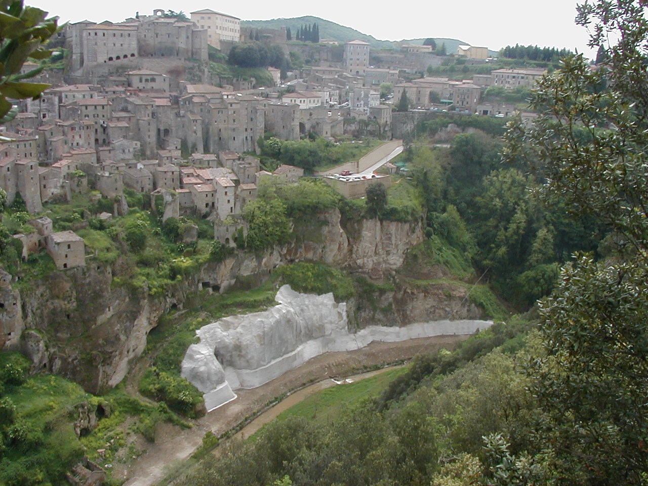 Vista frontale a intervento ultimato
