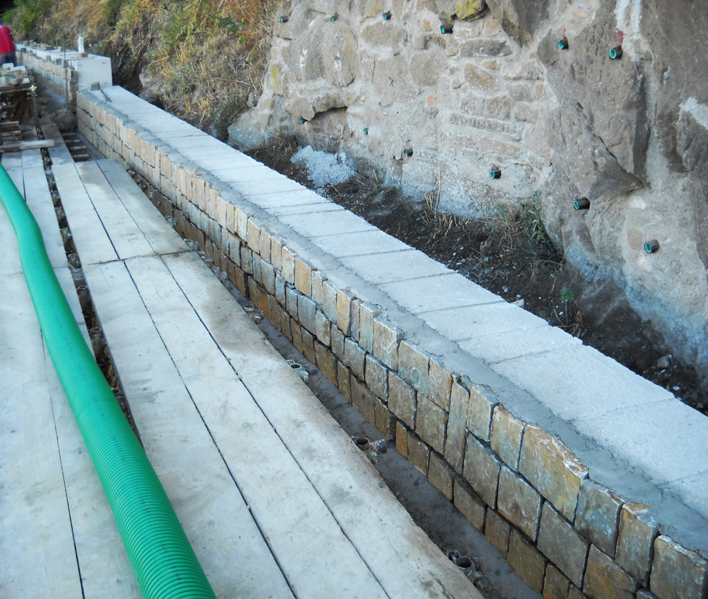 Rivestimento del cordolo