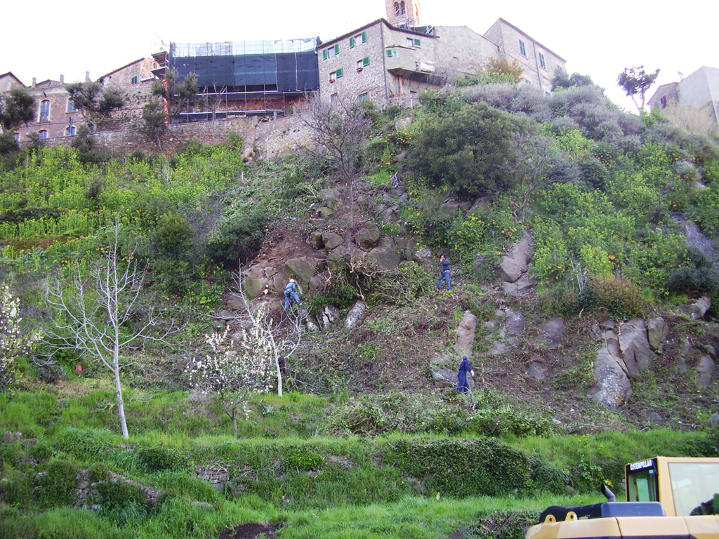 Operazioni di pulizia zona 1