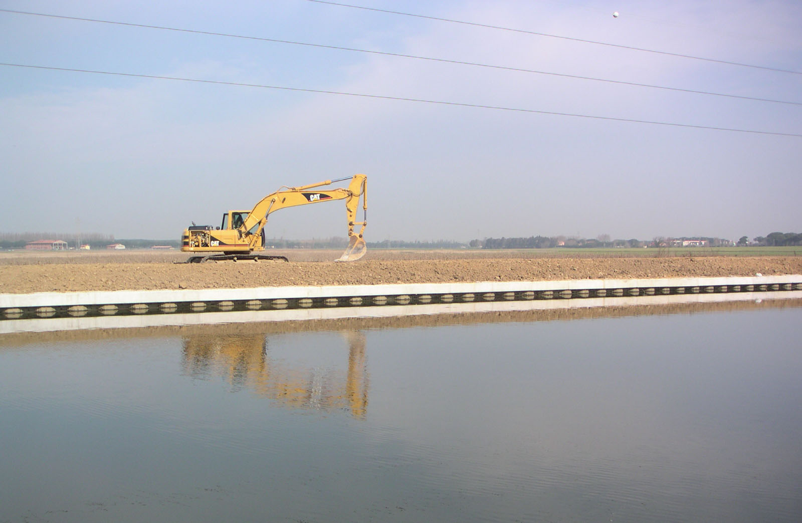 Vista della sponda sx