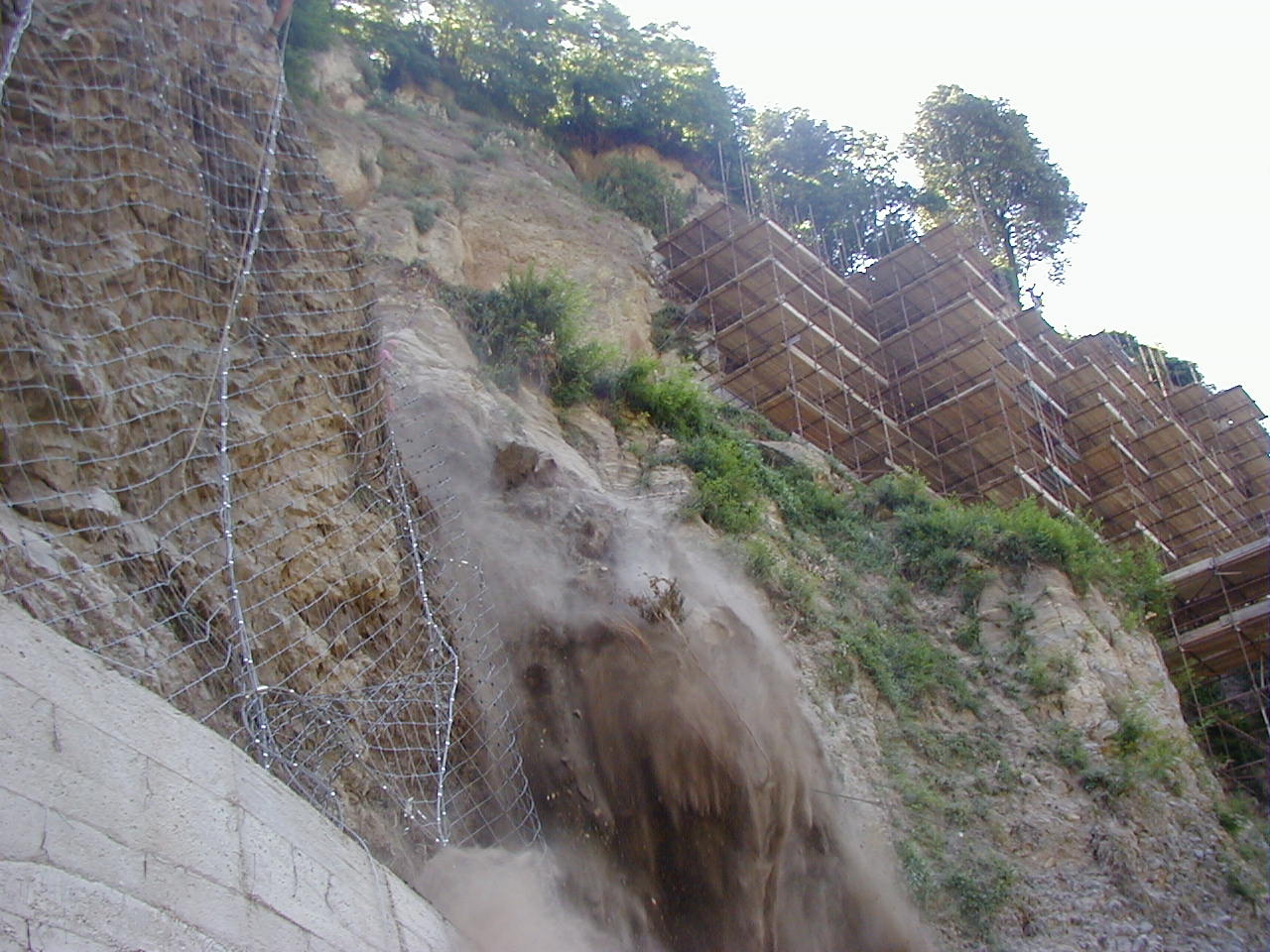 Disgaggio dei blocchi pericolosi